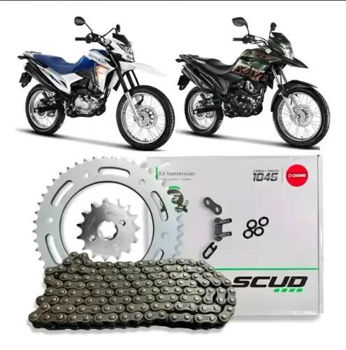 KIT RELAÇÃO COM RETENTOR BROS 160/ XRE 160 2016 - 2023