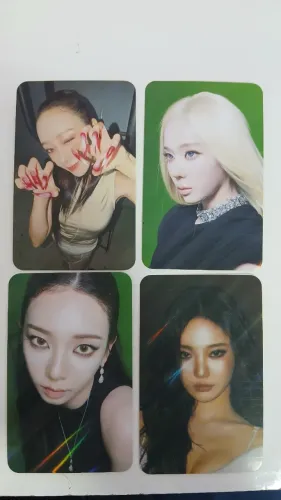 Photocards aespa Lemonade