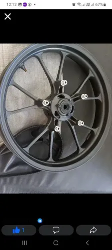 Par de rodas de cb twister 300 F