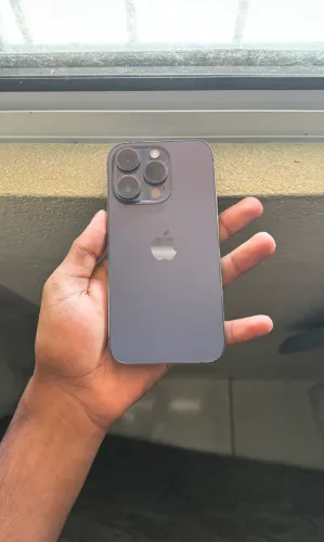 iPhone 14 Pro 128GB Azul - Bateria 96% - Impecável -