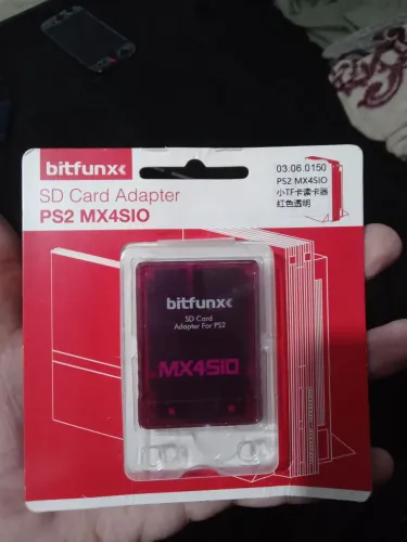 Mx4sio para PS2 playstation 2 leitor de cartão usb pelo memory card para jogos rápidos.