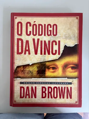 livro o código da vinci capa dura
