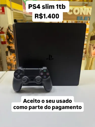 PS4 slim 1TB - Não aceito ofertas - atualização 13.52