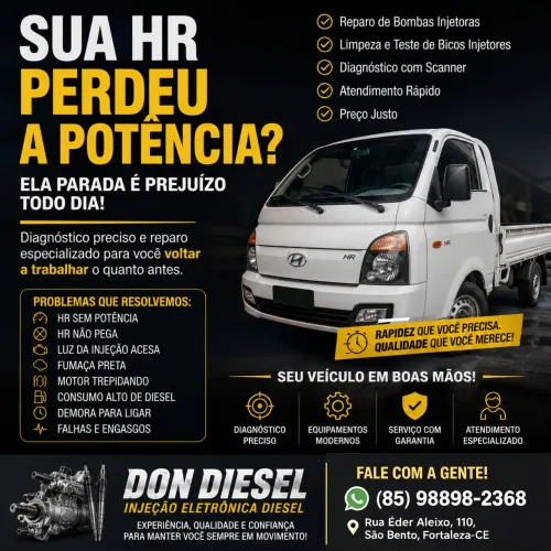 Bomba e Bico Injetor Diesel Common Rail - Teste e Reparo