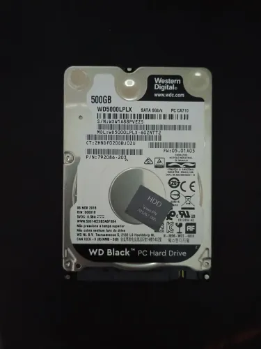 HD 500GB (notebook) WD Black