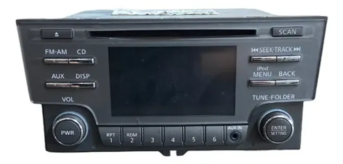 Rádio Nissan Sentra 2.0 2014 2015 Cinza-escuro