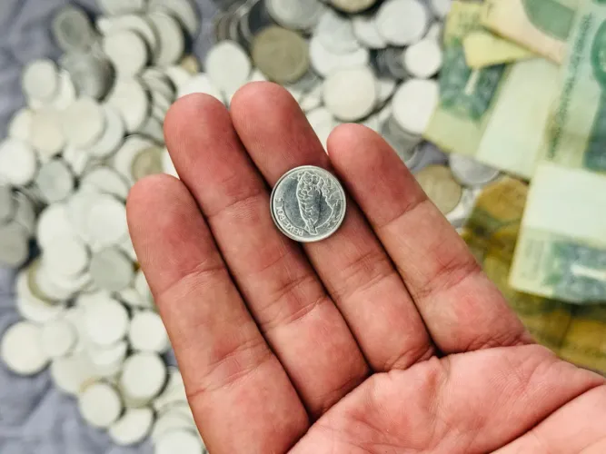 Lote de moedas antigas - Algumas valiosas