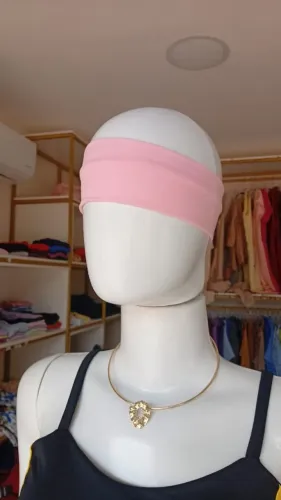 Faixa de cabelo em tecido acessório da moda 2026/2027