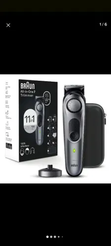 Aparador De Pelos Braun All-in-one 7 11 Em 1 Recarregável