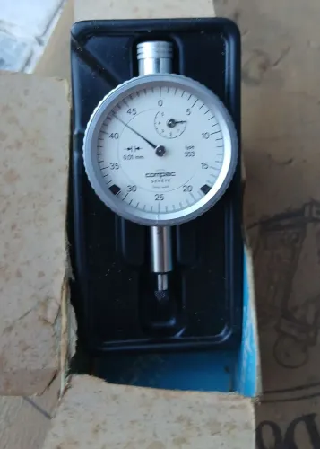 Relógio comparador compac type 353 0,01mm