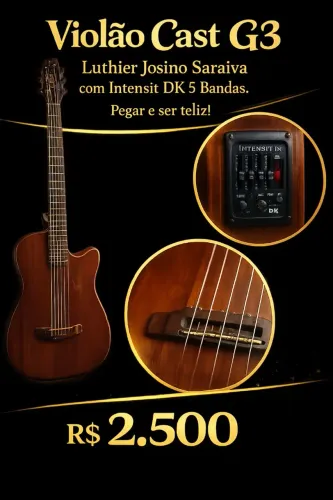 Violão Nylon Luthier Josino Saraiva