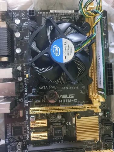Kit placa mãe Asus 1150 ddr3