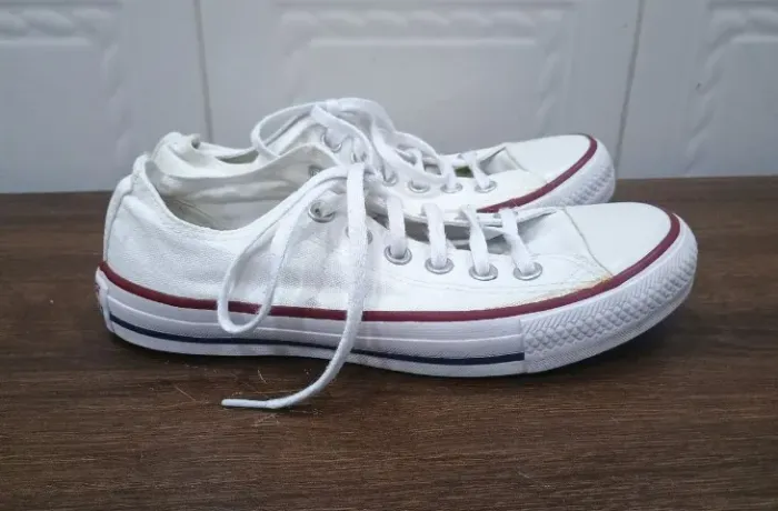 Tênis Converse All Star Chuck Taylor Branco (Cano Baixo)