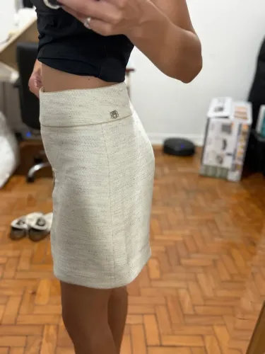 Saia off white Bobô tamanho P