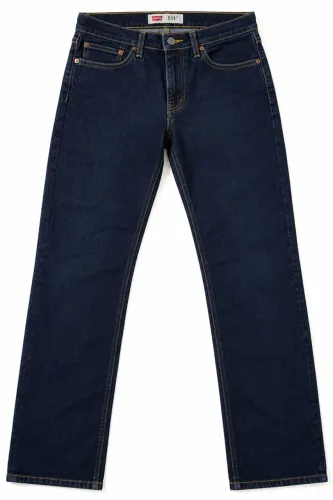 Calça Jeans Levi?s 511 Slim Masculina Azul Escuro Tamanho 46