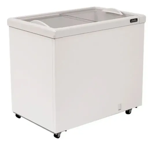 Freezer Expositor Horizontal Esmaltec 325 Litros -22ºC a -18ºC Branco AFN300 220V