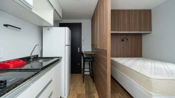 Apartamento Mobiliado 1 Dorm, no Centro de Pelotas (Banco do Brasil) | Aluguel R$ 1.700