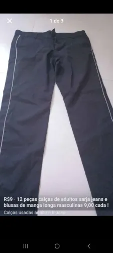 Roupas e acessórios usados 