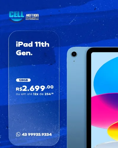 Apple iPad 11th Gen, 128GB