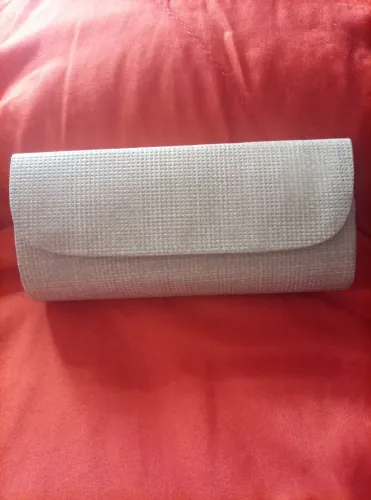 Bolsa Feminina Clutches Cor Palha Nova