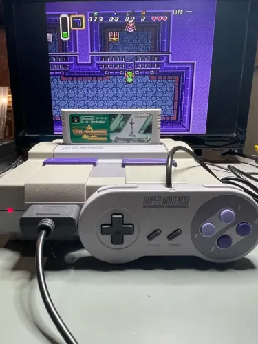 VIDEOGAME IMITAÇÃO DO SUPER NINTENDO - PAGUE SO NA ENTREGA