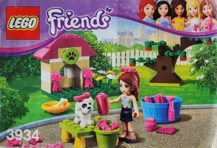 LEGO 3934 - Mia e a Casinha da sua Cachorrinha (64 peças)