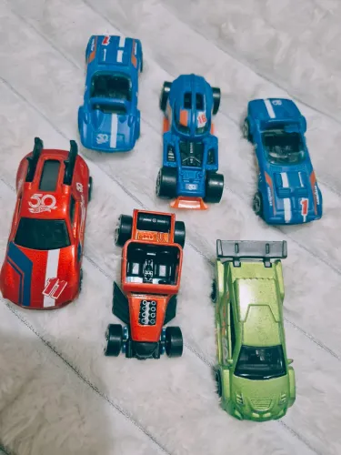 LOTE 6 CARRINHOS - Coleção especial HW 50th Race Team