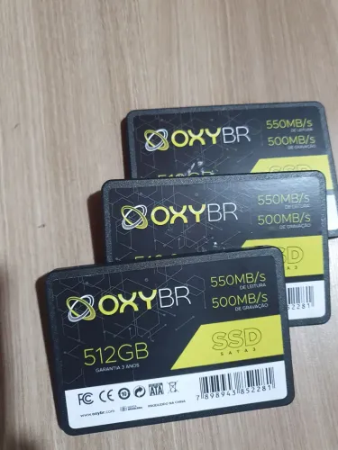 SSD OxyBR 512gb (Novo) ou com windows instalado