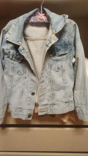 Casaco jeans menino