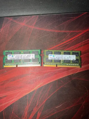 Memória RAM p/notebook Samsung 4gb DDR3 1600mhz pc3 12800s