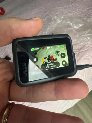 GoPro Hero 8 Black + Adaptador microfone original + microfone dudacell