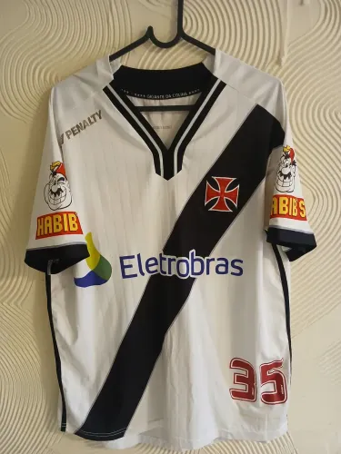 Camisa oficial do vasco de jogo,jogador Alan na copa do brasil de 2011