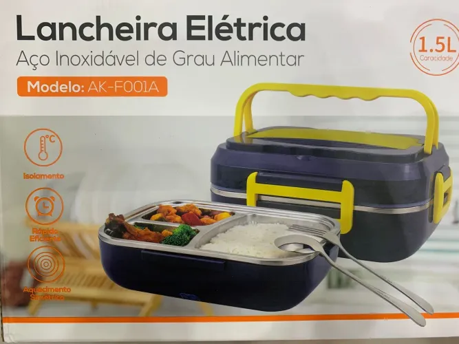 MARMITA ELÉTRICA PORTÁTIL. BI VOLT