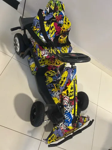 Kart elétrico Foston GT1000 2 Motores de 350Watts com Bluetooth 