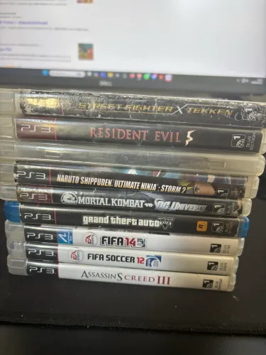 Lote de Jogos de Ps3 - leia a descrição