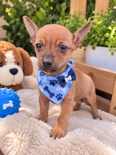 Filhotes de Pinscher macho n1 para você!