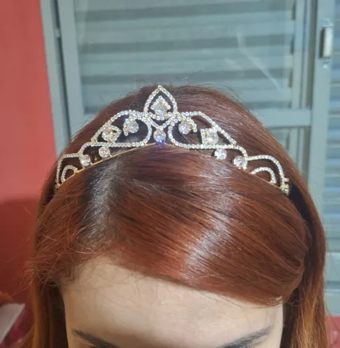 Tiara corôa para noiva