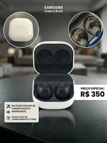 Fone Samsung Galaxy Buds - Ótimo Estado