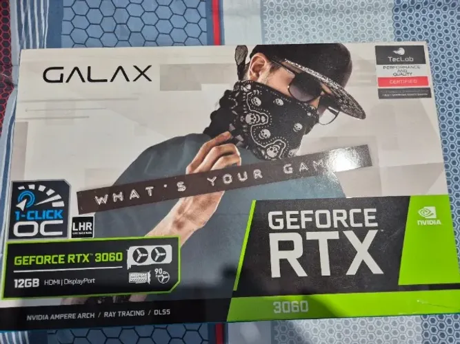 Placa de vídeo RTX 3060 12GB Galax