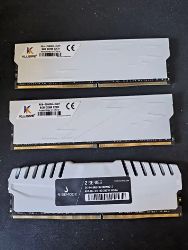 Memórias ram 8gb ddr4 3200mhz