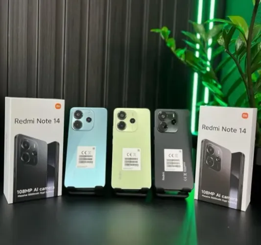 Redmi Note 14 ( 4G ) 256GB + 8GB RAM Global Azul/Preto / Verde