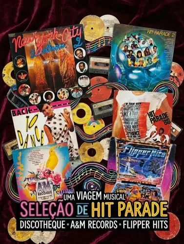 6 discos de vinil anos 80