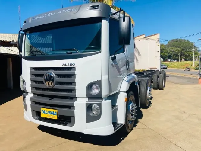 VW 24280 COMPLETO CABINE LEITO 163.000KM ORIGINAIS 4º EIXO