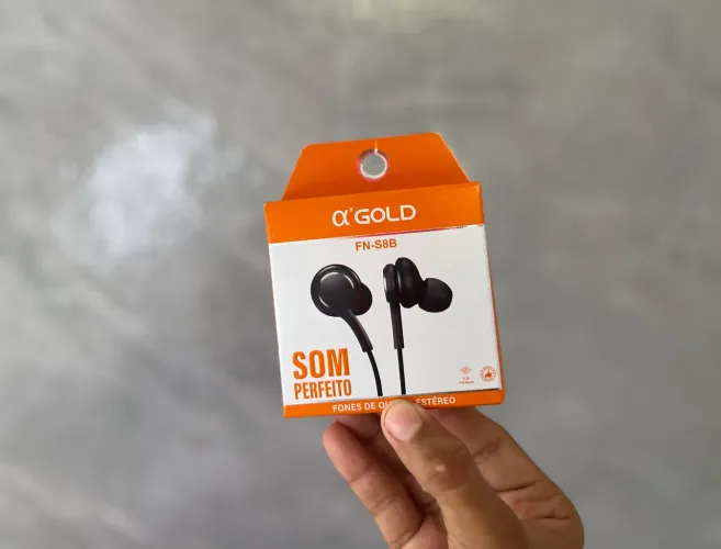 Fone de ouvido Fio com microfone- ENTREGA A DOMICÍLIO