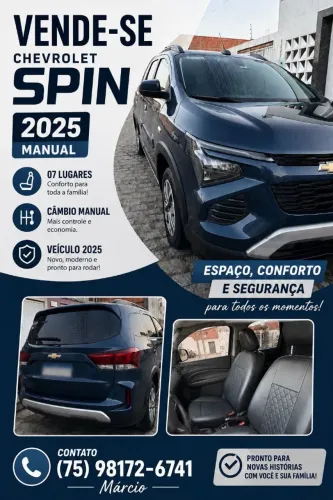 Chevrolet Spin LT 1.8 8V Econo.flex 5P Mec. 2025