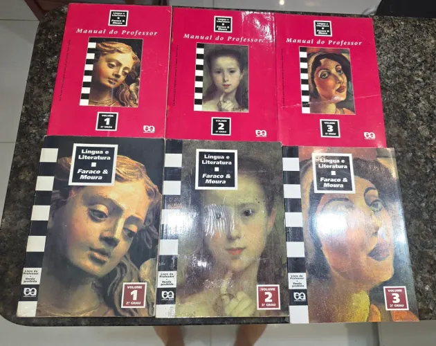 Coleção completa literatura "Faraco & Moura"