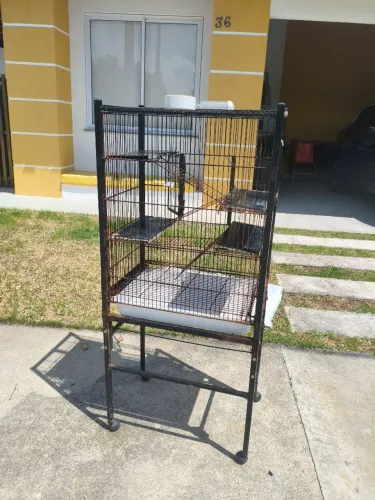295 - GAIOLA PARA RATO TWISTER (COM SUPORTE) - marca Gaiopar