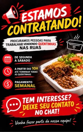 Procuro pessoas pra trabalhar na rua !!! 