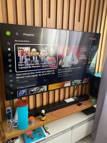 Televisão SAMSUNG 55 Pol. QLed 4k