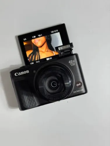 Irmã da G7! Câmera digital cânon Powershot sx740 hs